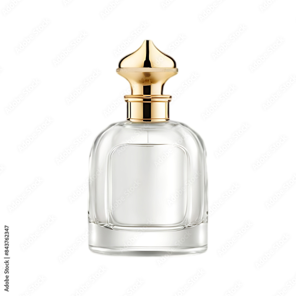 Luxury Perfume Bottle isolated on a transparent background by AI generative Luxury Perfume Bottle isolated on a transparent background by AI generative