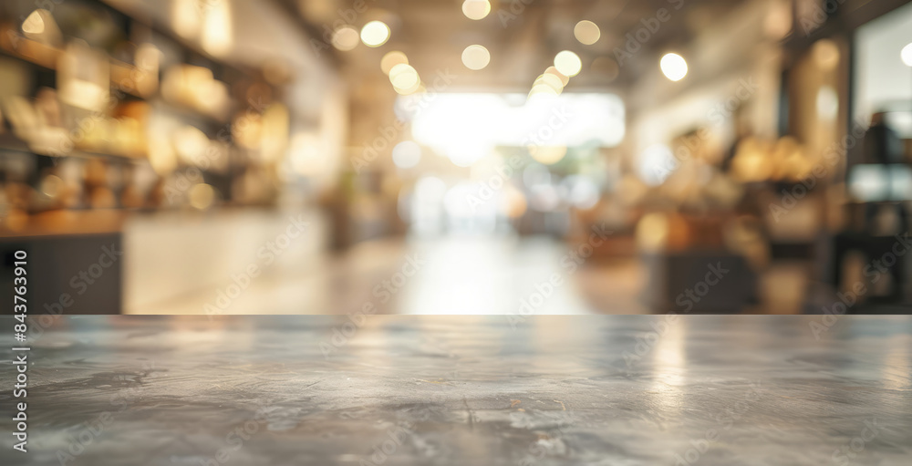 Empty marble table top with blurred coffee shop background. Ideal for product placement, this image features a clean marble countertop set against a warm and inviting coffee shop backdrop. Empty marble table top with blurred coffee shop background. Ideal for product placement, this image features a clean marble countertop set against a warm and inviting coffee shop backdrop.