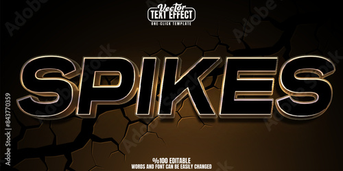 Game editable text effect, customizable attack and stream 3D font style