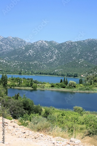 nature of the Bacina lakes, Croatia