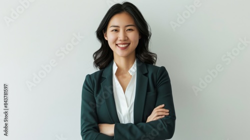 The confident businesswoman photo