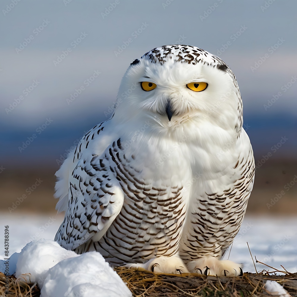 Snowy owl. Snowy owl.