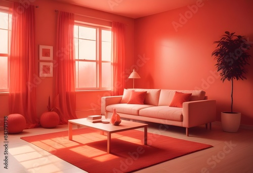 white and gold theme modern interior