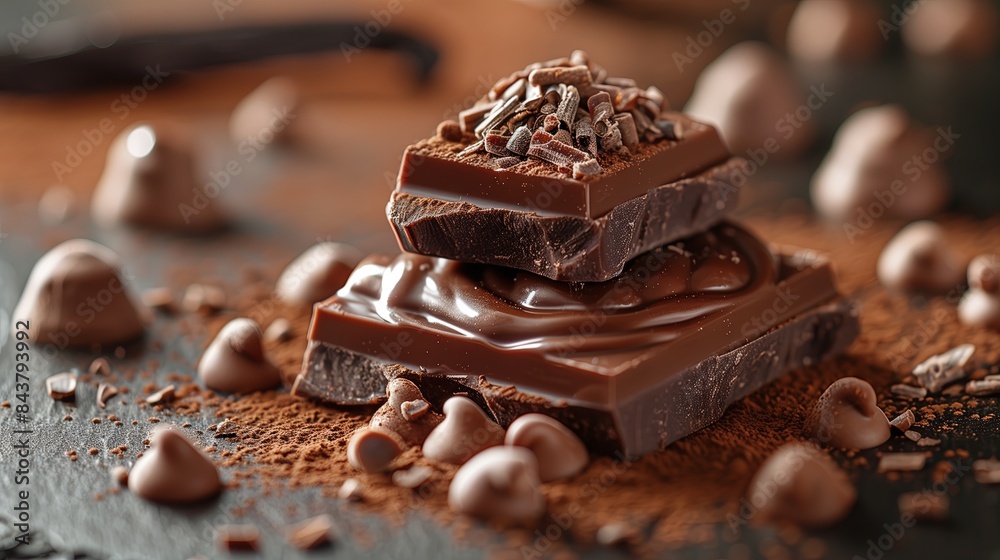 Rich Vanilla-Infused Chocolate Bars for Chocolate Day Rich Vanilla-Infused Chocolate Bars for Chocolate Day