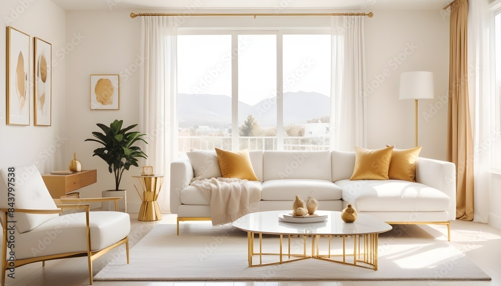 white and gold theme modern interior white and gold theme modern interior