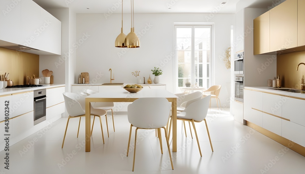 white and gold theme modern interior white and gold theme modern interior