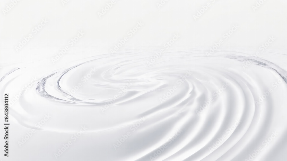 Smooth water ripple White Background Smooth water ripple White Background