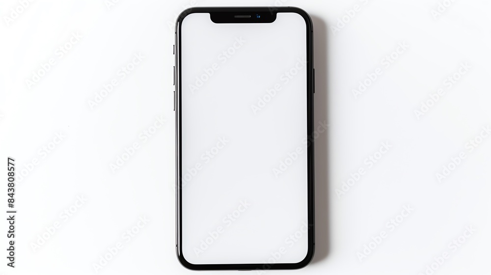 Text message conversation on a smartphone screen, isolated on white background, clear and readable, highresolution, copy space
