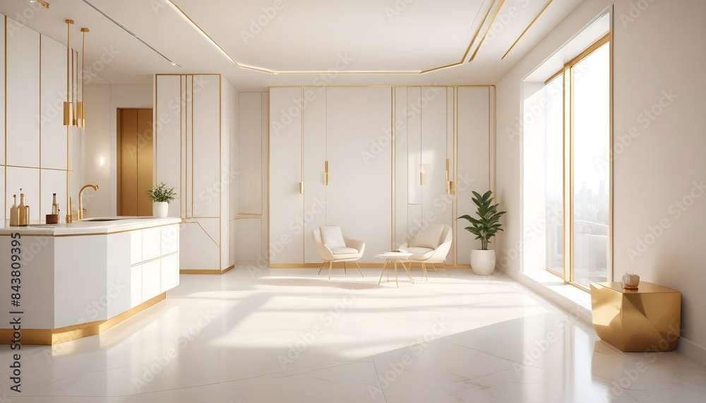 white and gold theme modern interior white and gold theme modern interior