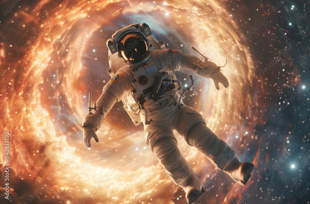 astronaut in space astronaut in space