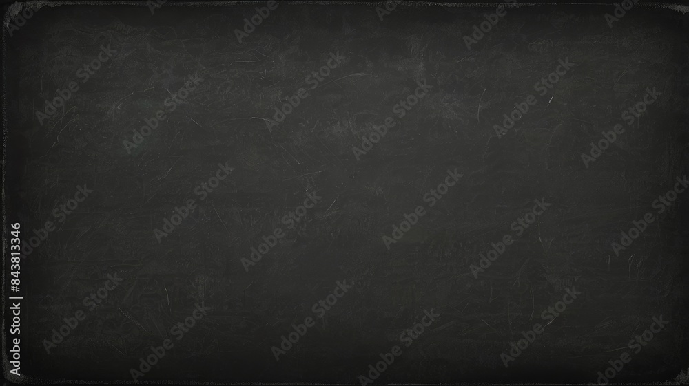 The rough textured grunge background is black like a chalkboard with gray scratch marks all over The rough textured grunge background is black like a chalkboard with gray scratch marks all over