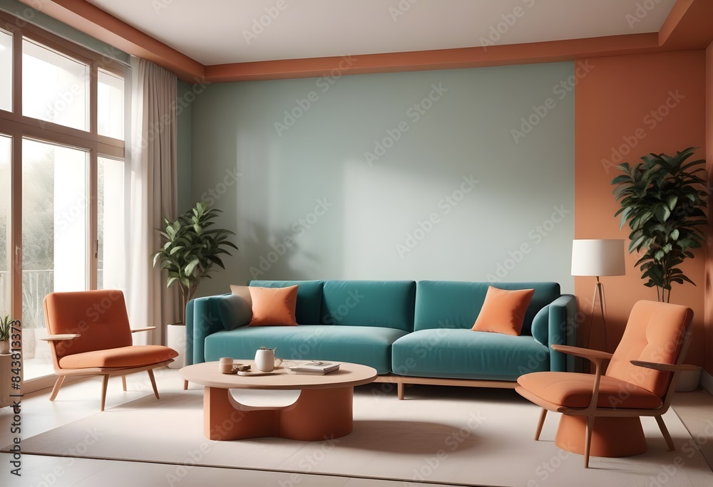 white and gold theme modern interior