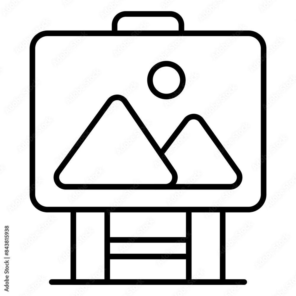 An icon design of photo isolated on white background An icon design of photo isolated on white background