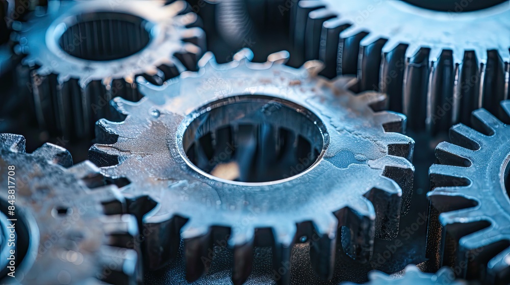 close up gears background. Engineer, Mechanic background. Teamwork concept close up gears background. Engineer, Mechanic background. Teamwork concept