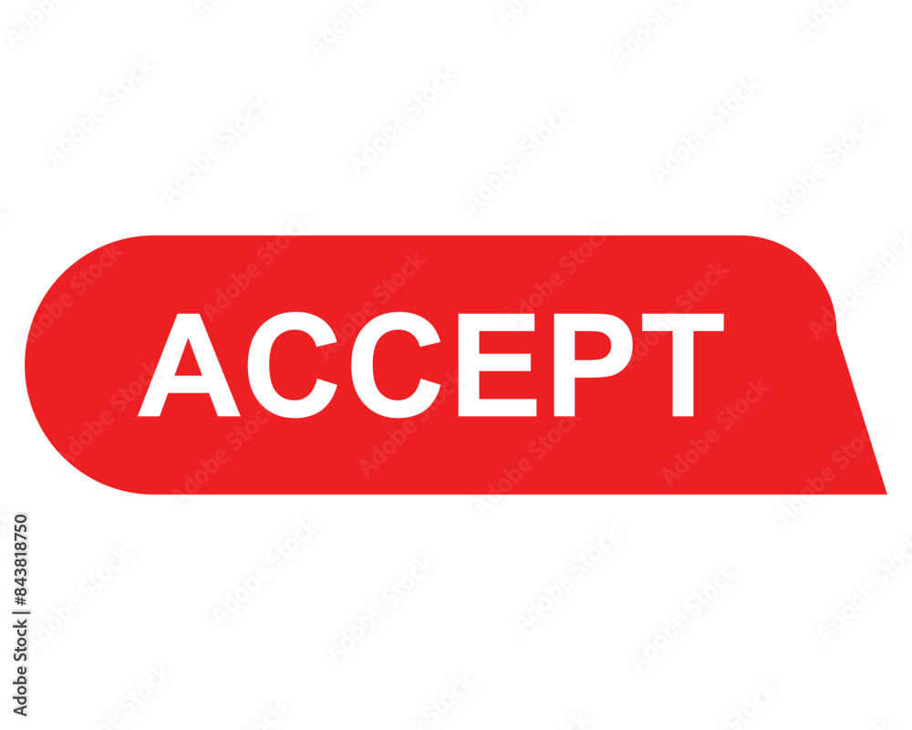 accept button on white background. accept button sign
accept button on white background. accept button sign