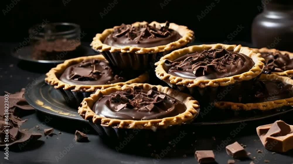 chocolate tart, chocolate tart slice, delicious desserts recipes, healthy desserts, chocolate recipes, tiktok food, seamless loopingm 4k video, stock videos chocolate tart, chocolate tart slice, delicious desserts recipes, healthy desserts, chocolate recipes, tiktok food, seamless loopingm 4k video, stock videos