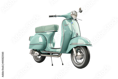 Detailed Image of a Scooter