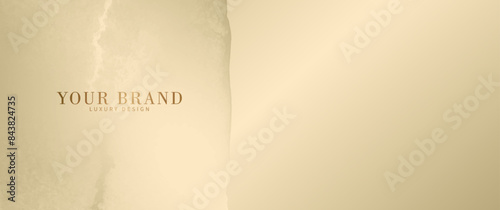 Elegant gold vector art background with golden gradient and luxury transparent texture for cover design, invitation, poster, wedding card, menu, luxe invite, prestigious voucher. Premium template.