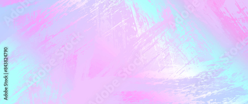 Elegant colorful vector art background with pink and blue neon color gradient and luxury brush stroke texture for cards, flyer, invitation, poster, wedding card, luxe invite, prestigious voucher.