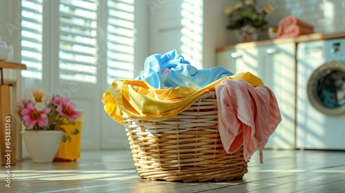 The Laundry Basket in Sunlight photo