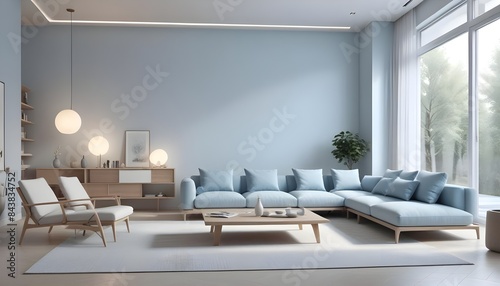 white and gold theme modern interior