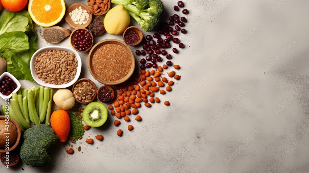 Fototapeta premium vegetables on a chopping board