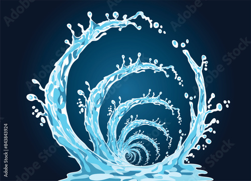 background water splash in the form of a wave,splash,frame,liquid