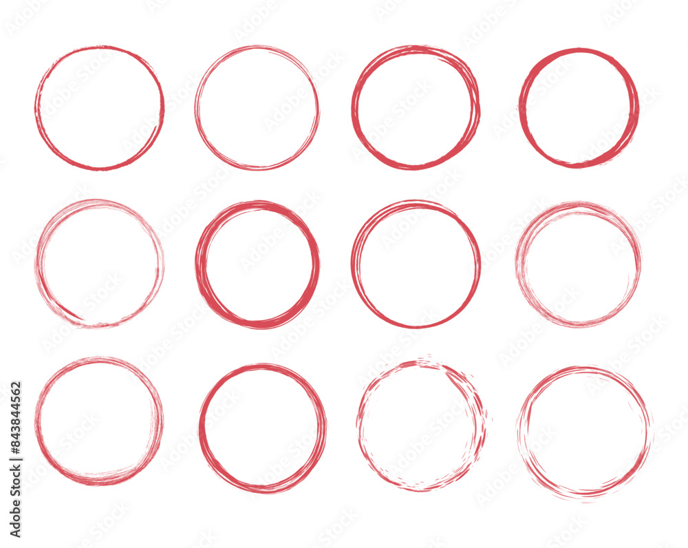 Brush stroke circle with Japanese sun frame vector illustration. Grunge crayon style resembling the Japanese flag. Brush stroke circle with Japanese sun frame vector illustration. Grunge crayon style resembling the Japanese flag.
