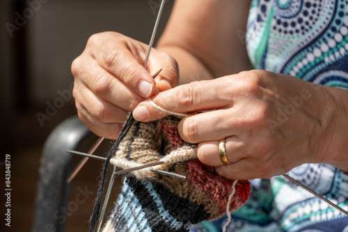 Socken stricken