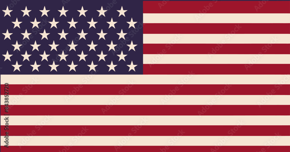 Naklejka premium an american flag with stars on it