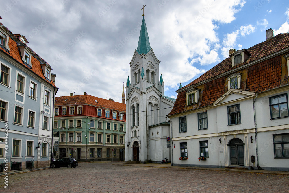 Fototapeta premium Old town. Riga, Latvia
