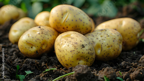 Raw Organic Idaho Russet Potatoes 