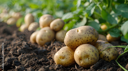 Raw Organic Idaho Russet Potatoes 