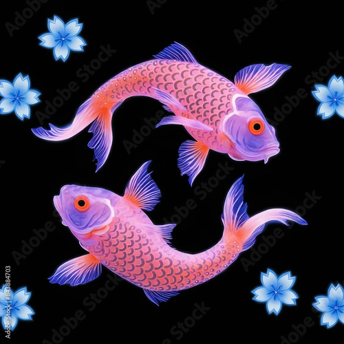 fish in the water