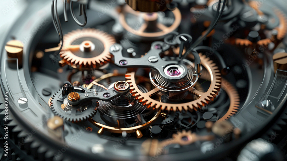Precision Unveiled: Dynamic Macro of Watch Mechanism Precision Unveiled: Dynamic Macro of Watch Mechanism