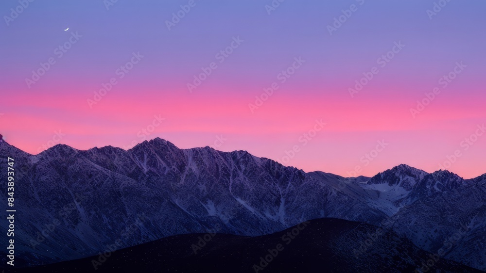 Obraz premium Beautiful view of the mountain. Mountain landscape. The beauty of nature.