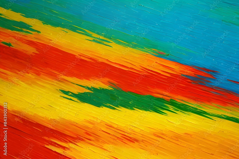 Obraz premium カラフル模様のアブストラクト