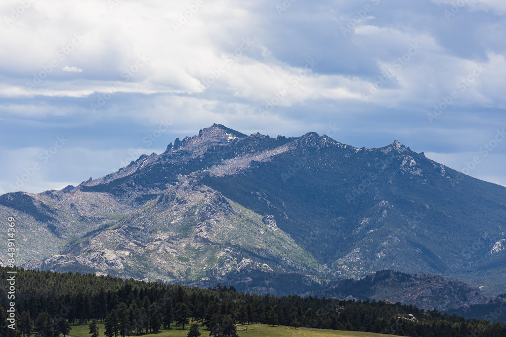 Fototapeta premium mountains and clouds