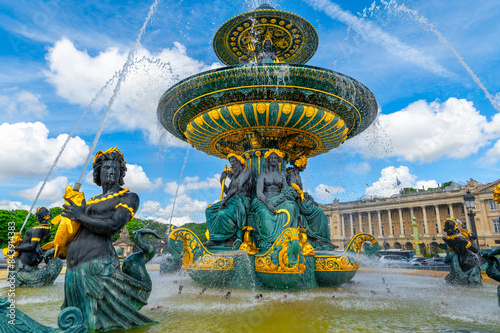 Canvas Print Fountain of Rivers