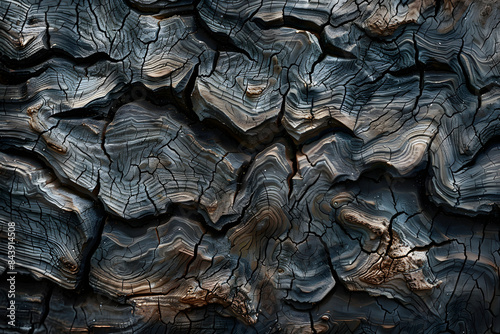 High-Resolution Aged & Weathered Wood Texture with Deep Grains and Knots for Rustic Design Projects