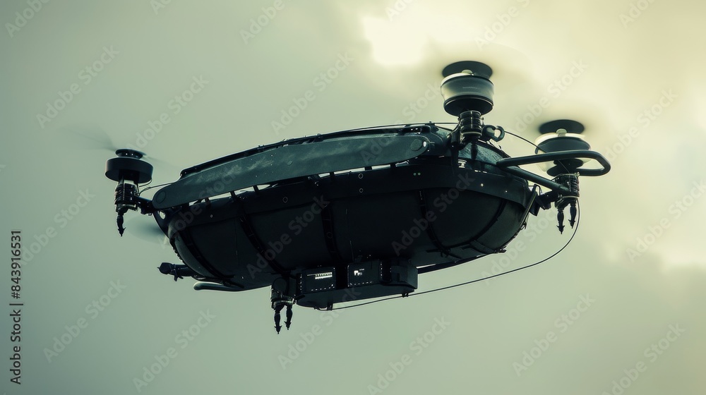 An image of a robotic airship camera that uses a neural network to automatically find the optimal angle and lighting when shooting from the air. --no text --ar 16:9 --quality 0.5 An image of a robotic airship camera that uses a neural network to automatically find the optimal angle and lighting when shooting from the air. --no text --ar 16:9 --quality 0.5