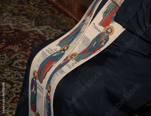 фотографія cassock with details of a priest