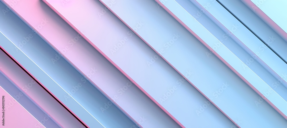 Obraz premium Light Grey Background: Diverse Shapes Creating Subtle and Elegant Visual Patterns