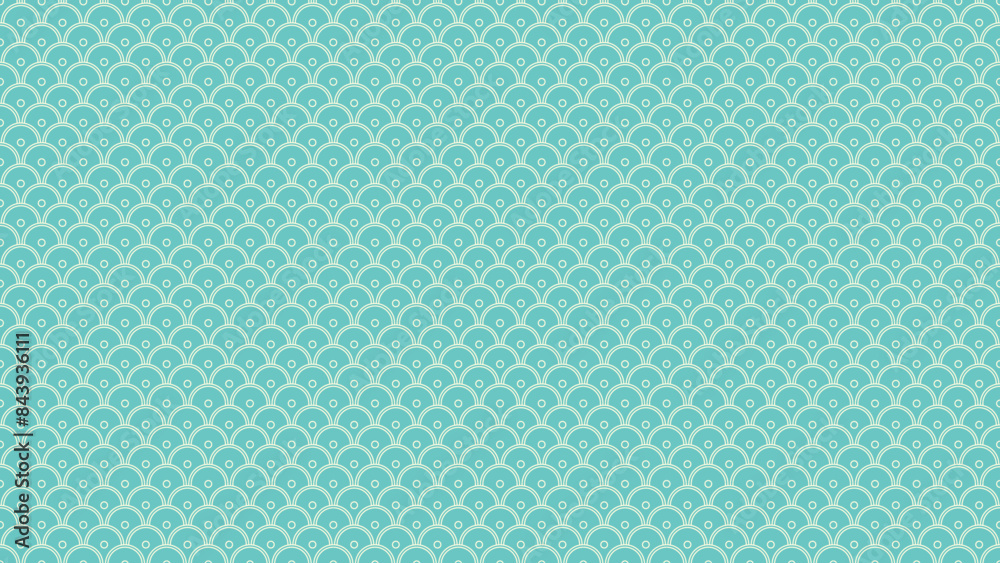 Oriental Fish Scales Seamless Patterns Background Oriental Fish Scales Seamless Patterns Background