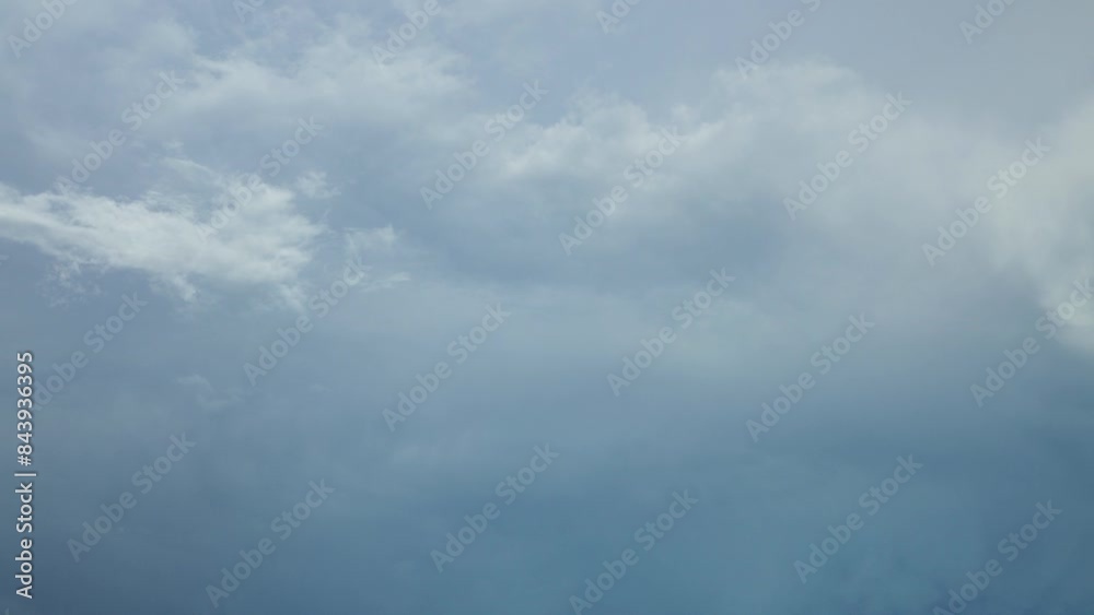 Timelapse of rainy gray clouds on blue sky Timelapse of rainy gray clouds on blue sky
