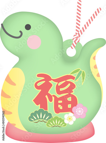 蛇の土鈴