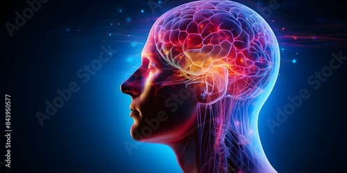 Advanced Brainwave Monitor for Detecting Traumatic Brain Injuries. Concept Advanced Brainwave Monitoring Technology, Traumatic Brain Injury Detection, Neuroimaging Innovation © Ян Заболотний