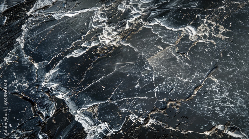 A surface made of granite or marble for ornamental purposes A surface made of granite or marble for ornamental purposes
