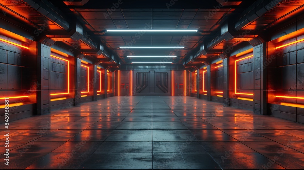 Hangar design with copyspace Hangar design with copyspace