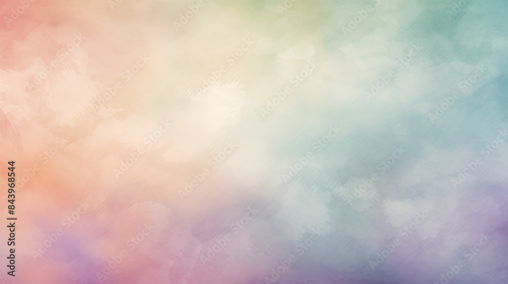 Abstract Image Pattern Background, Soft Watercolor Washes in Pastel Colors, Texture, Wallpaper, Background, Cell Phone Cover and Screen, Smartphone, Computer, Laptop, Format 9:16 and 16:9 - PNG